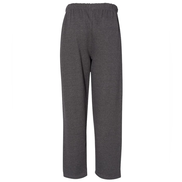 BLAIR • Women's Charcoal Heather Grey Essential Knit Pull-On Sweat Pants - Picture 4 of 6